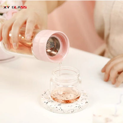 Glass Tea Infuser Bottle