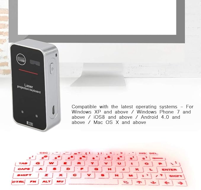 Laser Projection Keyboard